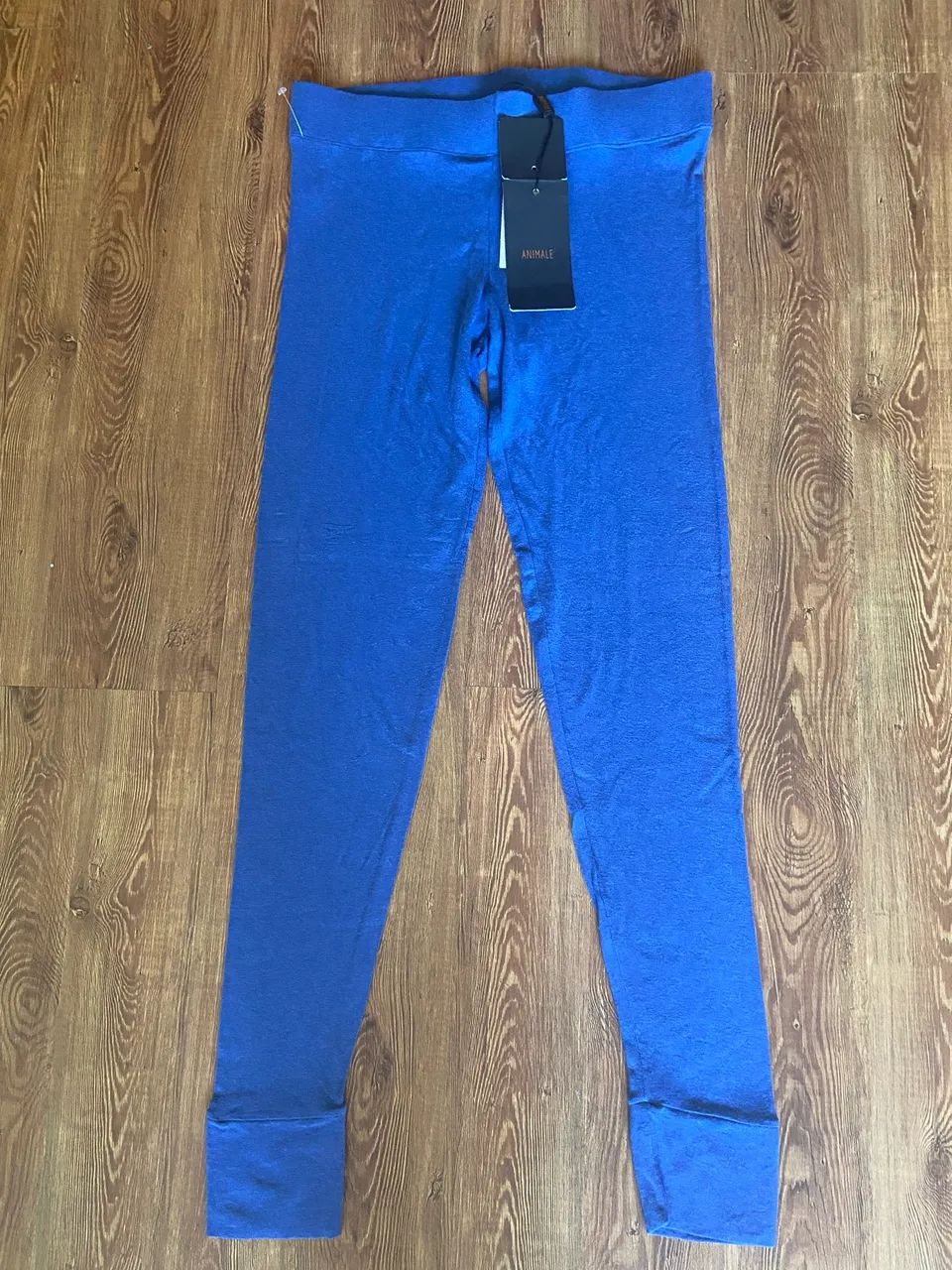 Animale legging Azul nova viscose com lã