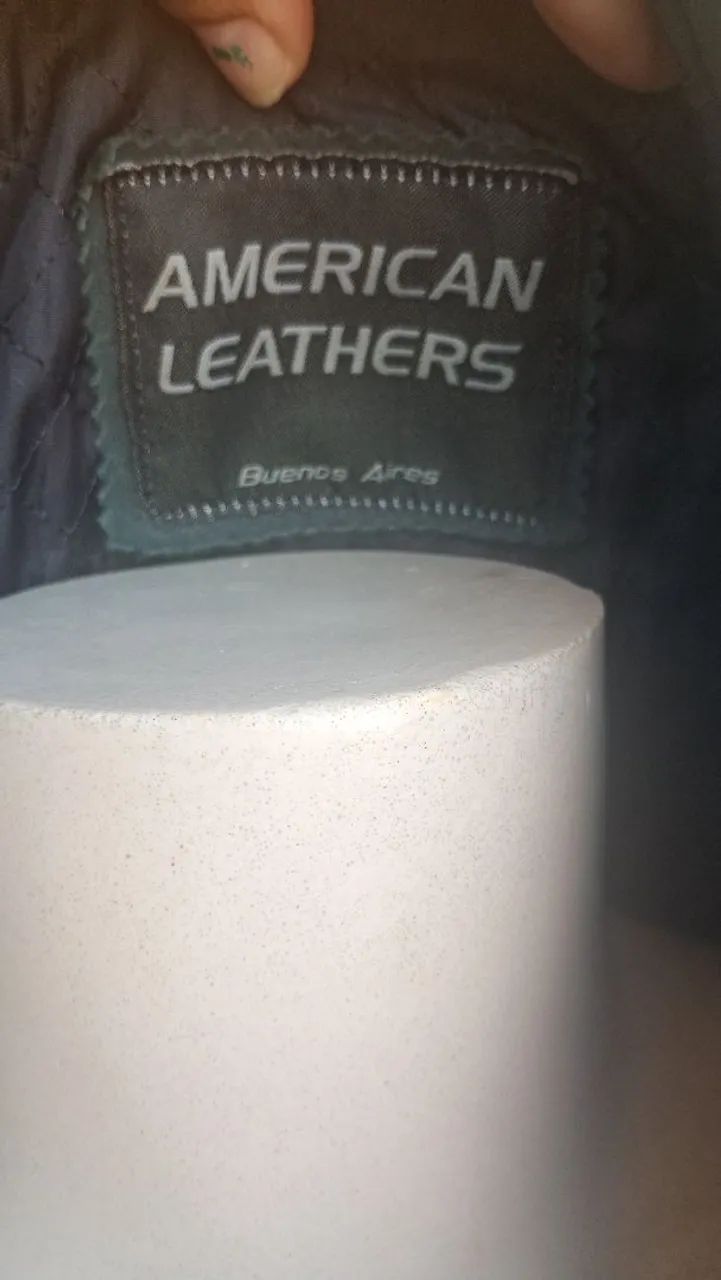 casaco de couro American Leathers. - Foto 5