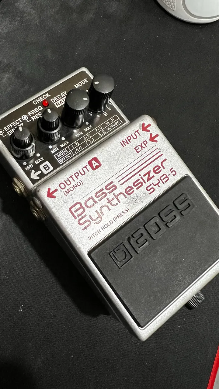 Pedal Boss Synthesizer SYB 5 - Instrumentos musicais - Engenho