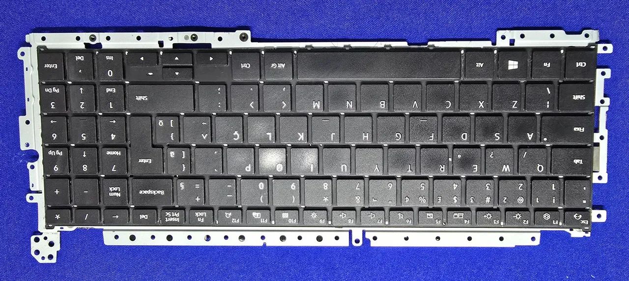 Teclado e Touchpad Samsung Book 2, NP550XED - Foto 3