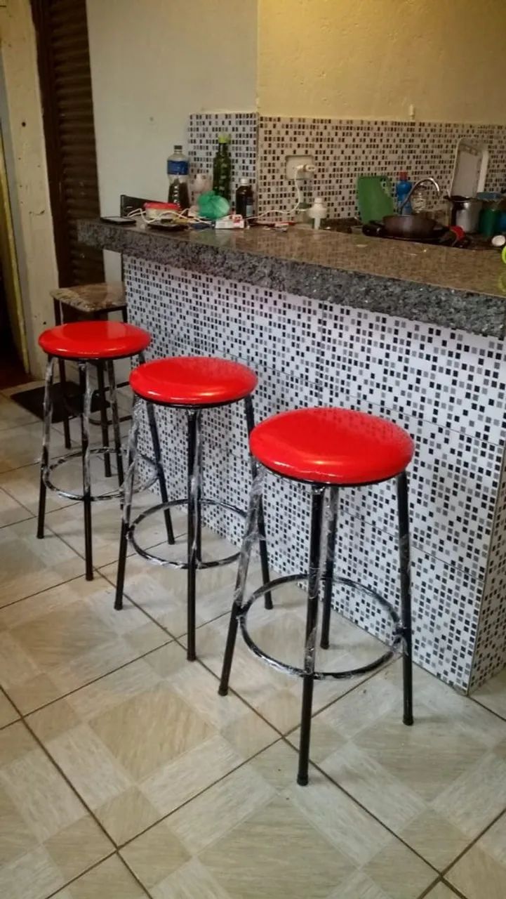 Fabricação Jwp banquetas sem encosto - Foto 2