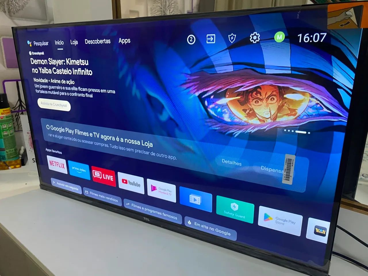 TELAO SMART ANDROID TCL 50 POLEGADAS  - Foto 2