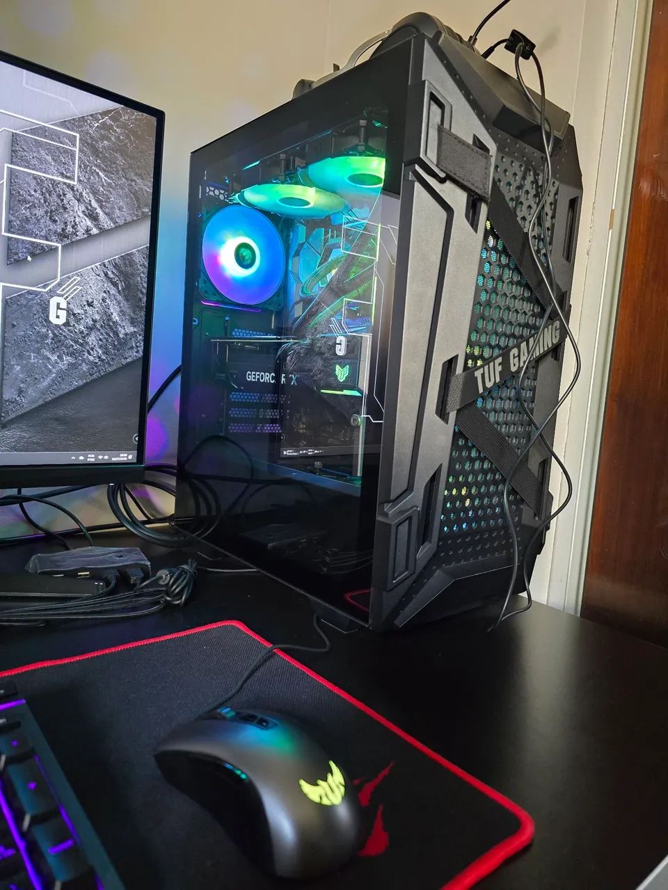 PC Desktop Gamer Full Asus TUF | Ryzen 7 5800x3d | 4060ti | 32gb