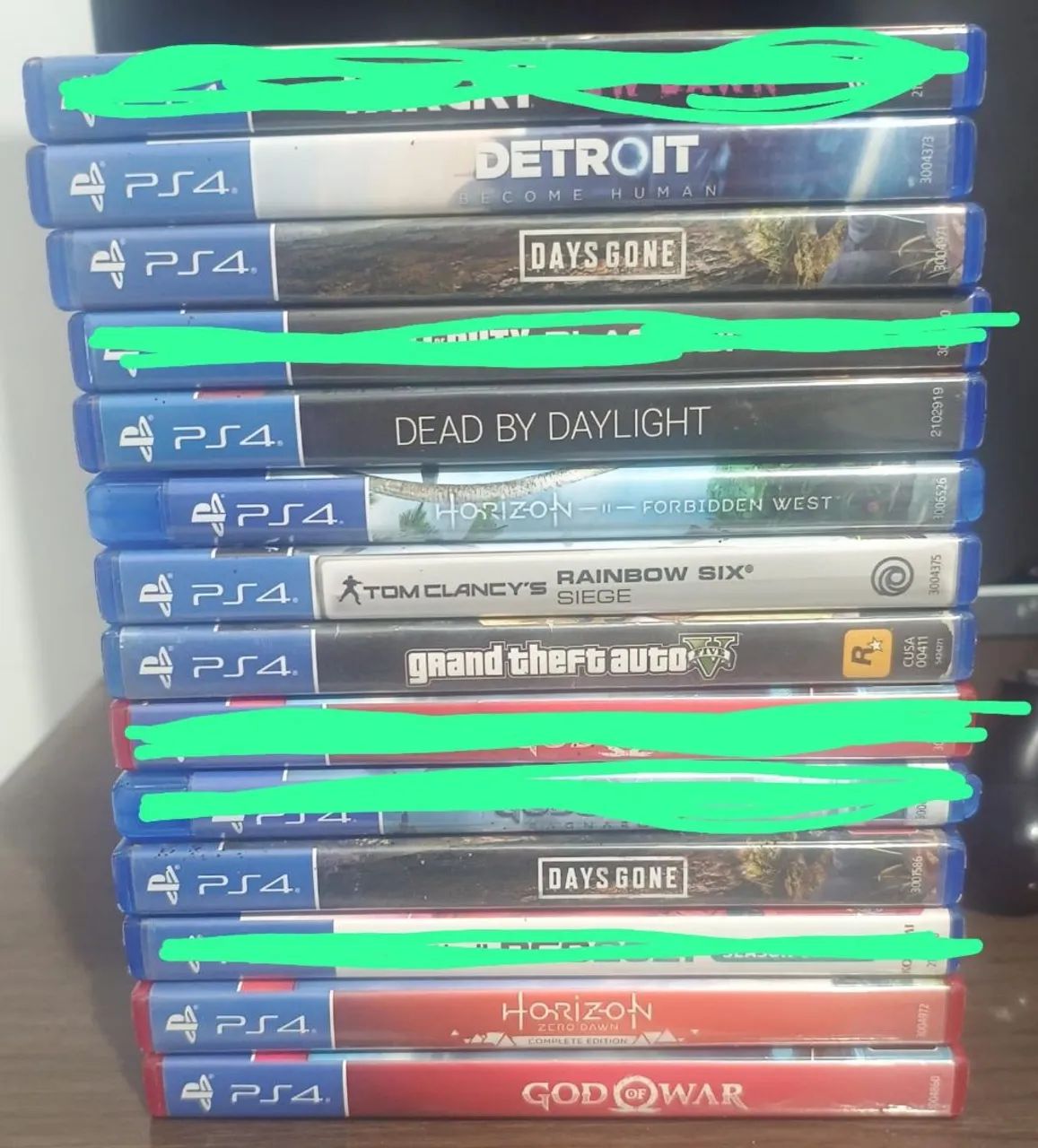 Vendo Jogos ps4 e Ps3 