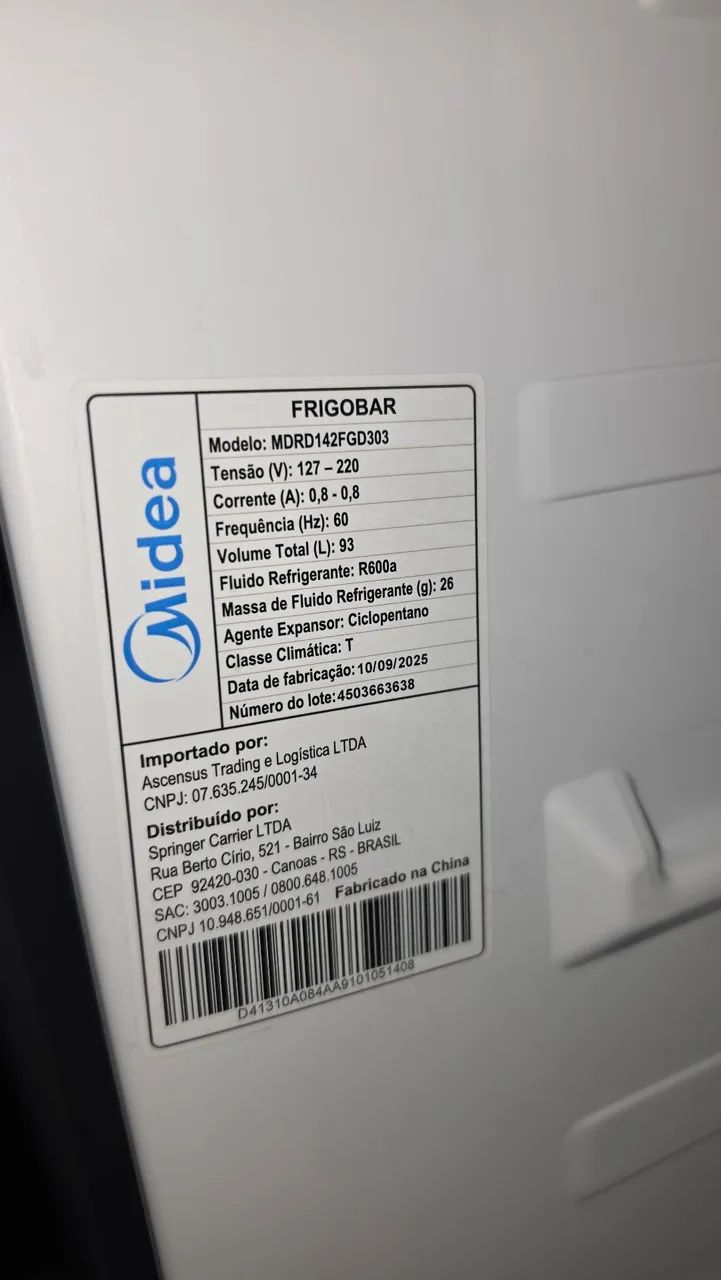 Frigobar midea 93L - Foto 3
