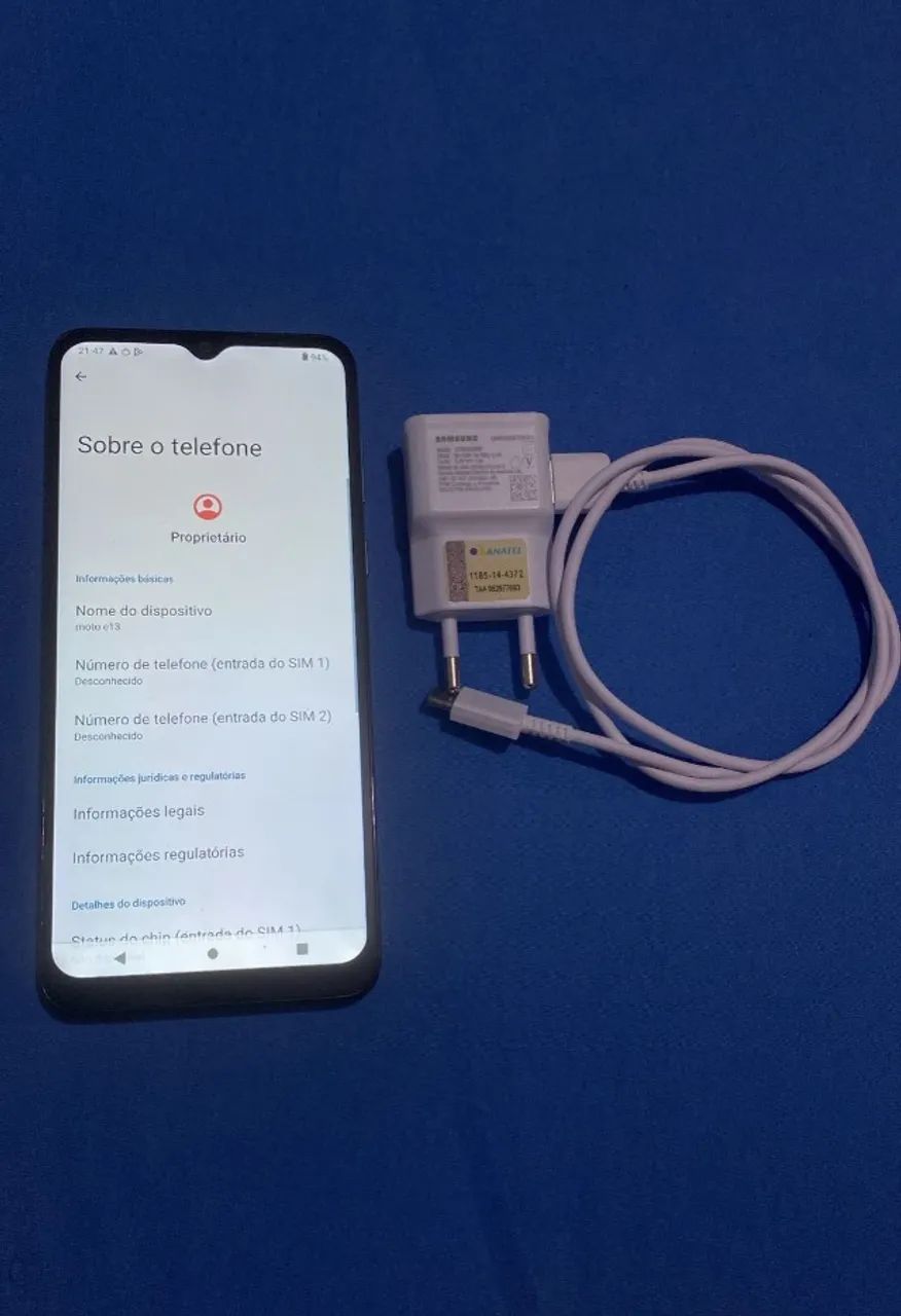 Celular Motorola Motoe13