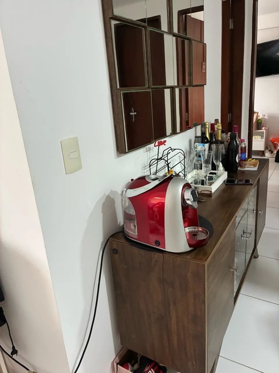 Aparador / cristaleira com led  - Foto 5