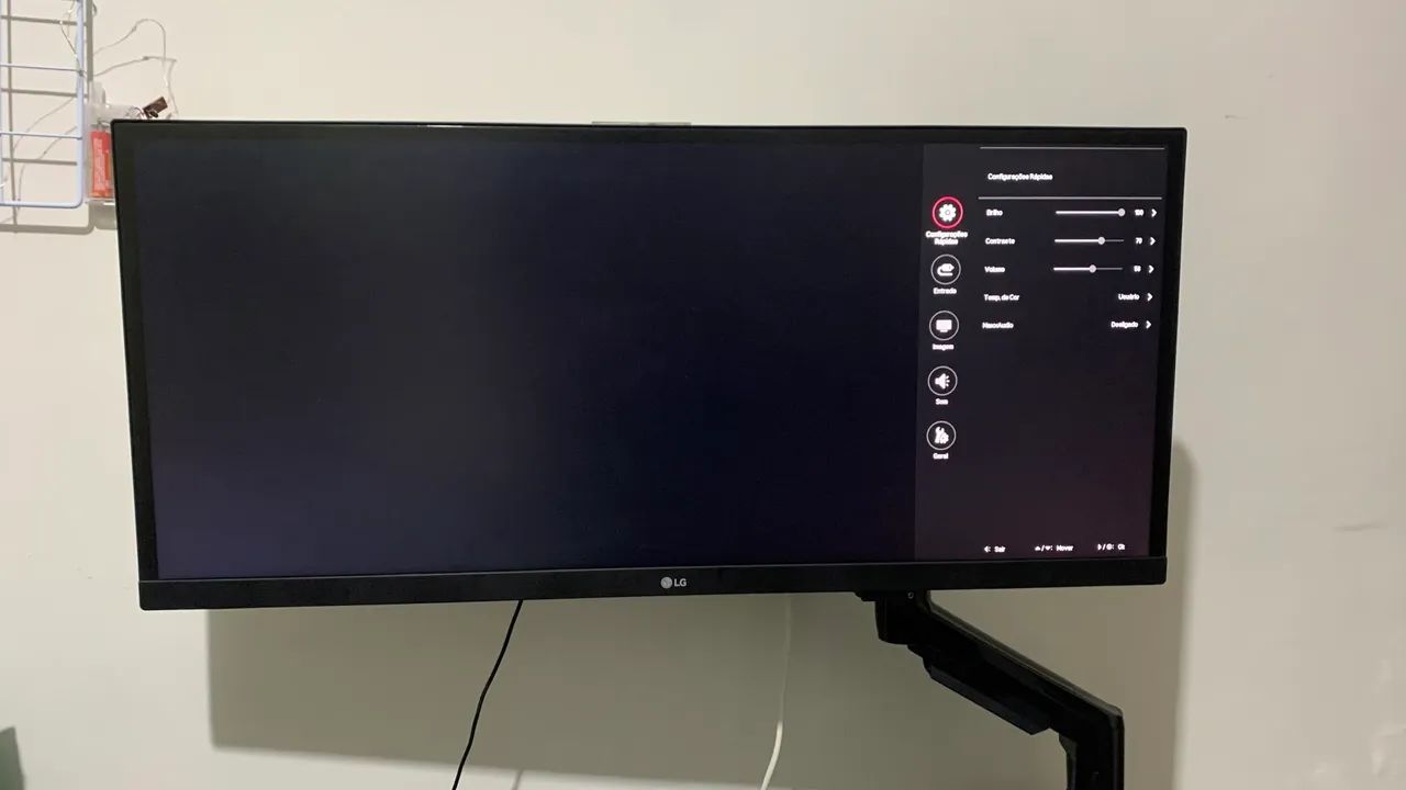 Monitor LG 29 polegadas branco  - Foto 5
