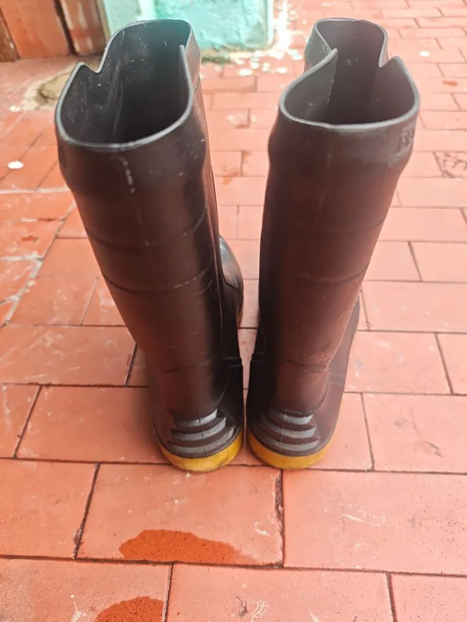 Bota de borracha cano longo - Foto 3