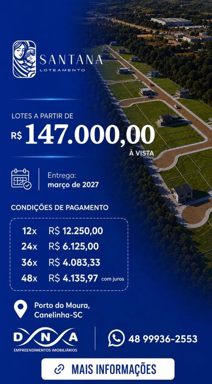 Terreno com 360m² - Porto do Moura, Canelinha