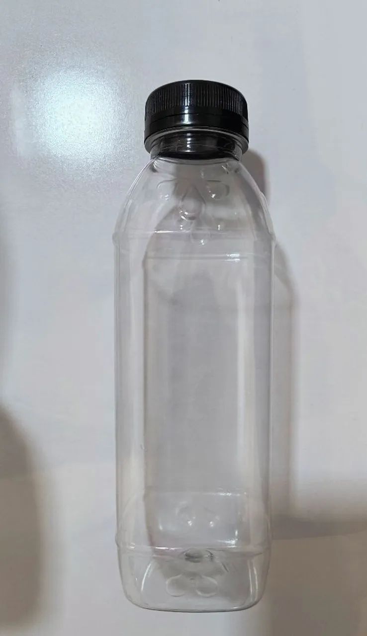 Kit com 60 unidades Garrafa 500ml com lacre, modelo Premium quadrada - Foto 2
