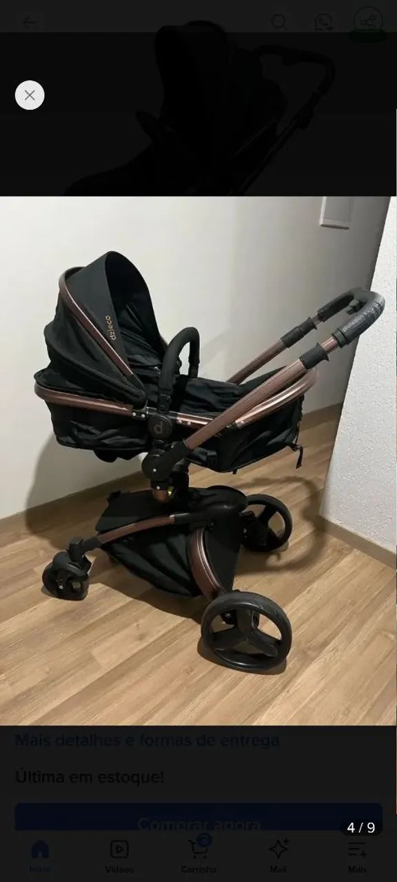 Carrinho de bebê  - Foto 2