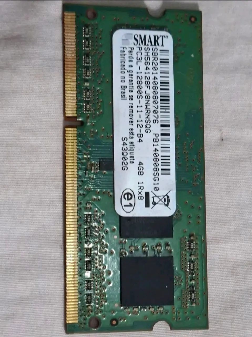 MEMÓRIA NOTEBOOK 4 GB