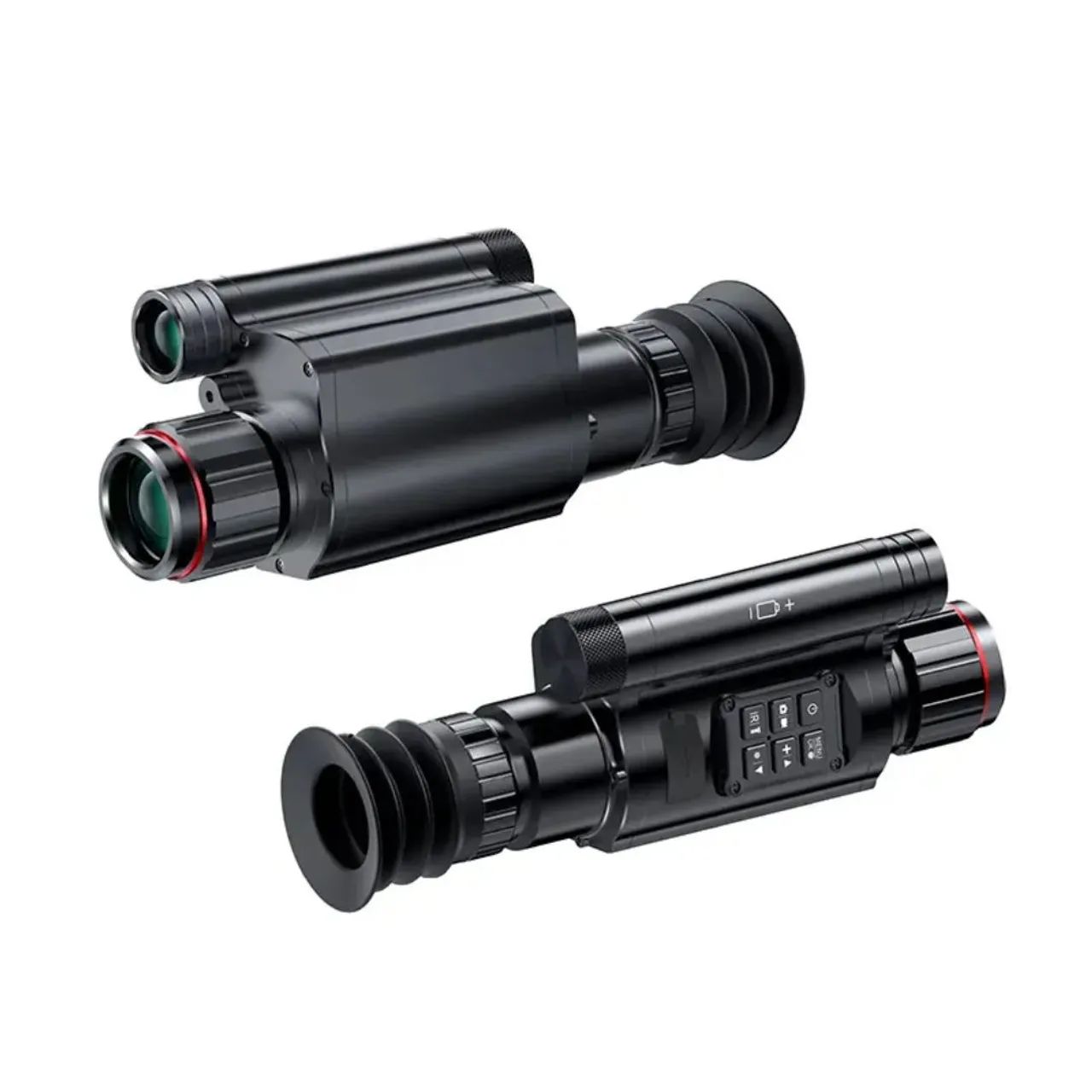 Visão noturna nv076 lente 50mm plusvision com medidor de distância