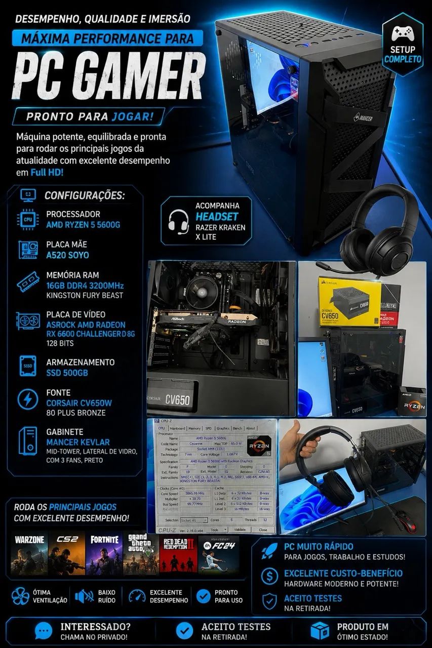 PCパーツセットi5_9400f,Z390Pro4,Quadro K420... Pc Gamer Completo I5 10400f 8gb Rtx 2060 8gb Ssd 480gb | MercadoLivre