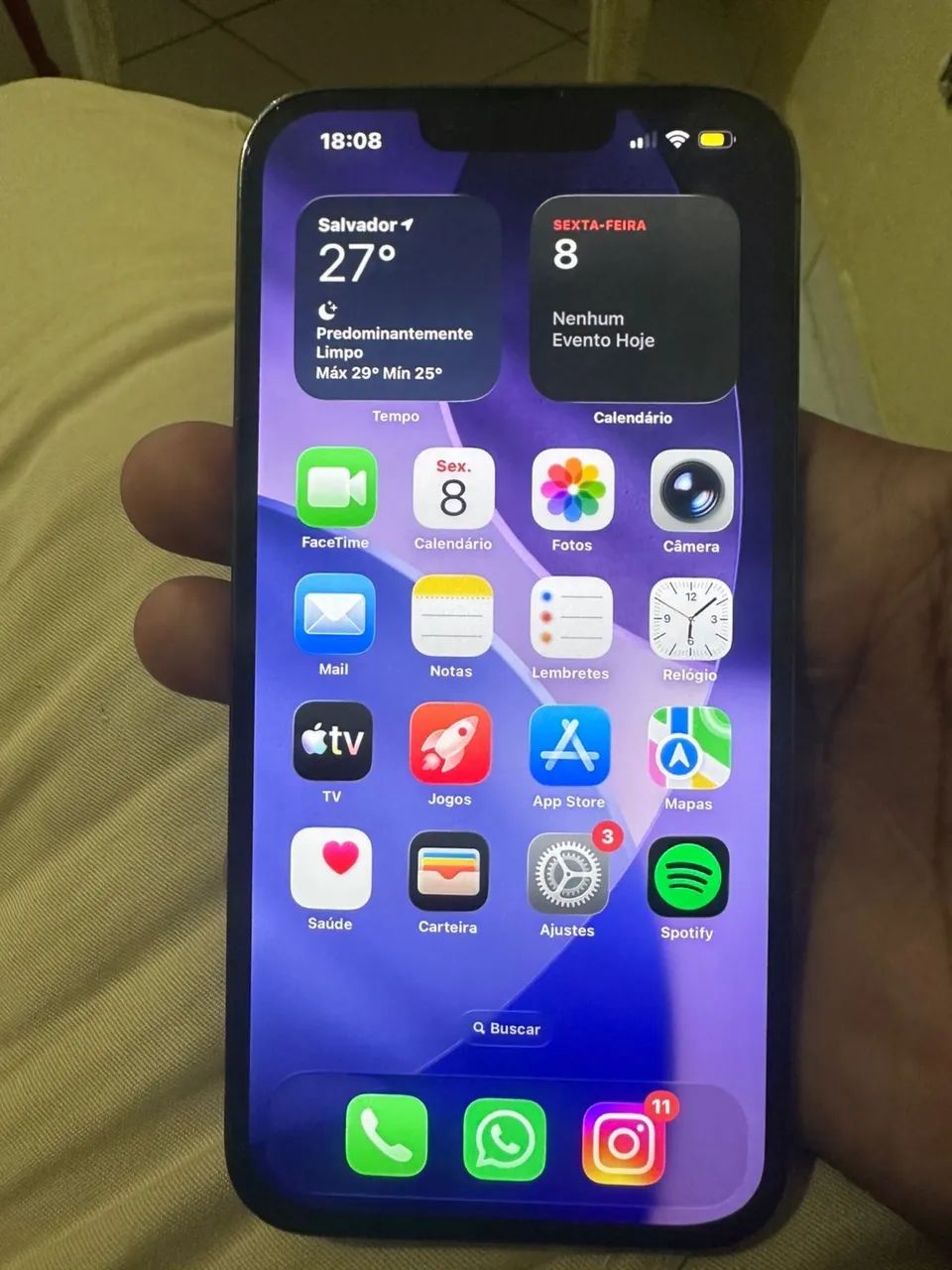 IPHONE 13 PRO MAX PRETO 128gb - Foto 2