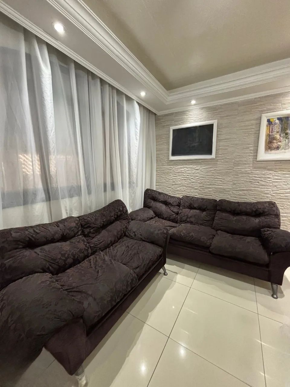 Conjunto de sofa com 3 e 2 lugares - Foto 2