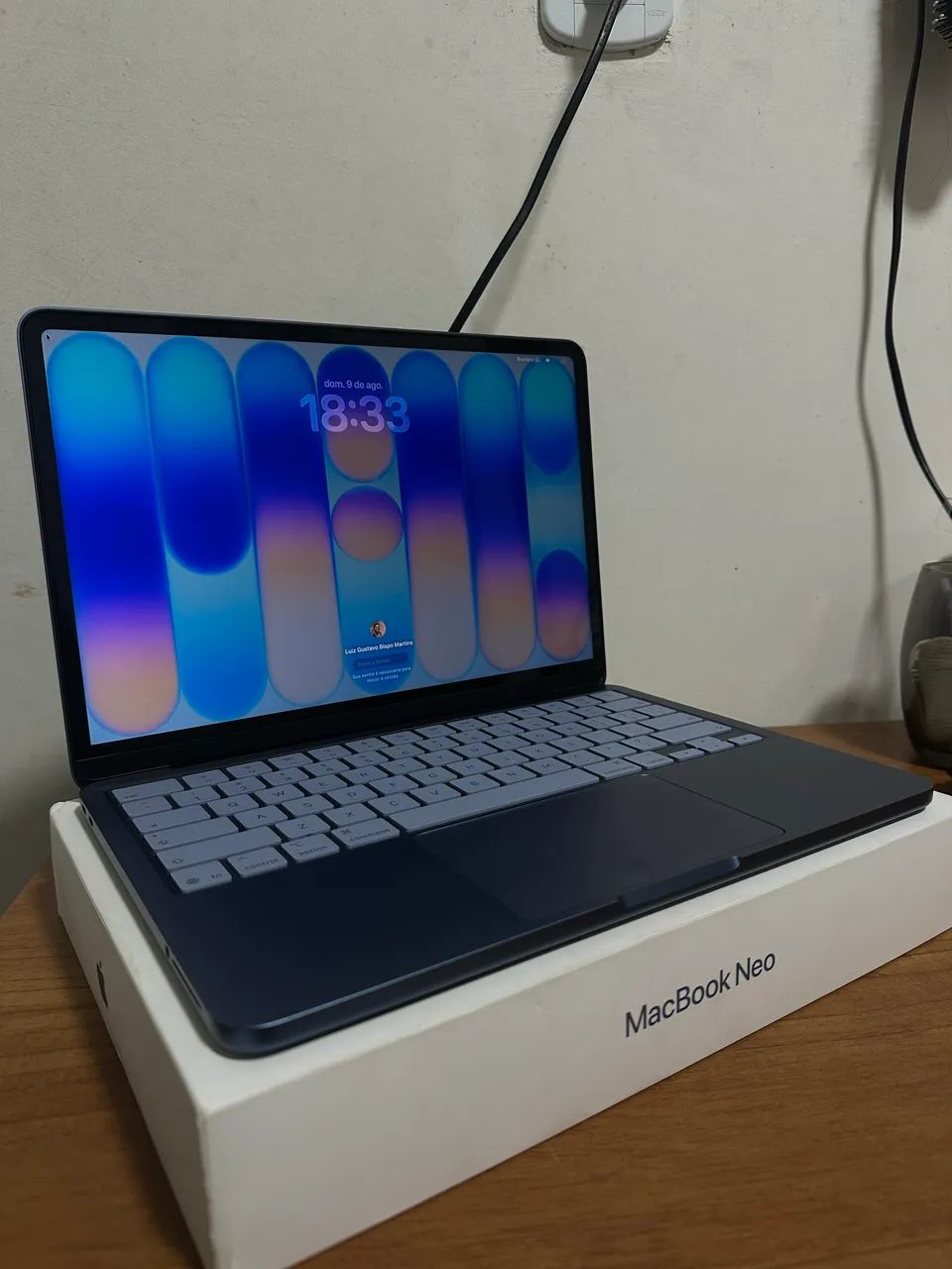 MacBook Neo 8GB 256GB Novo 