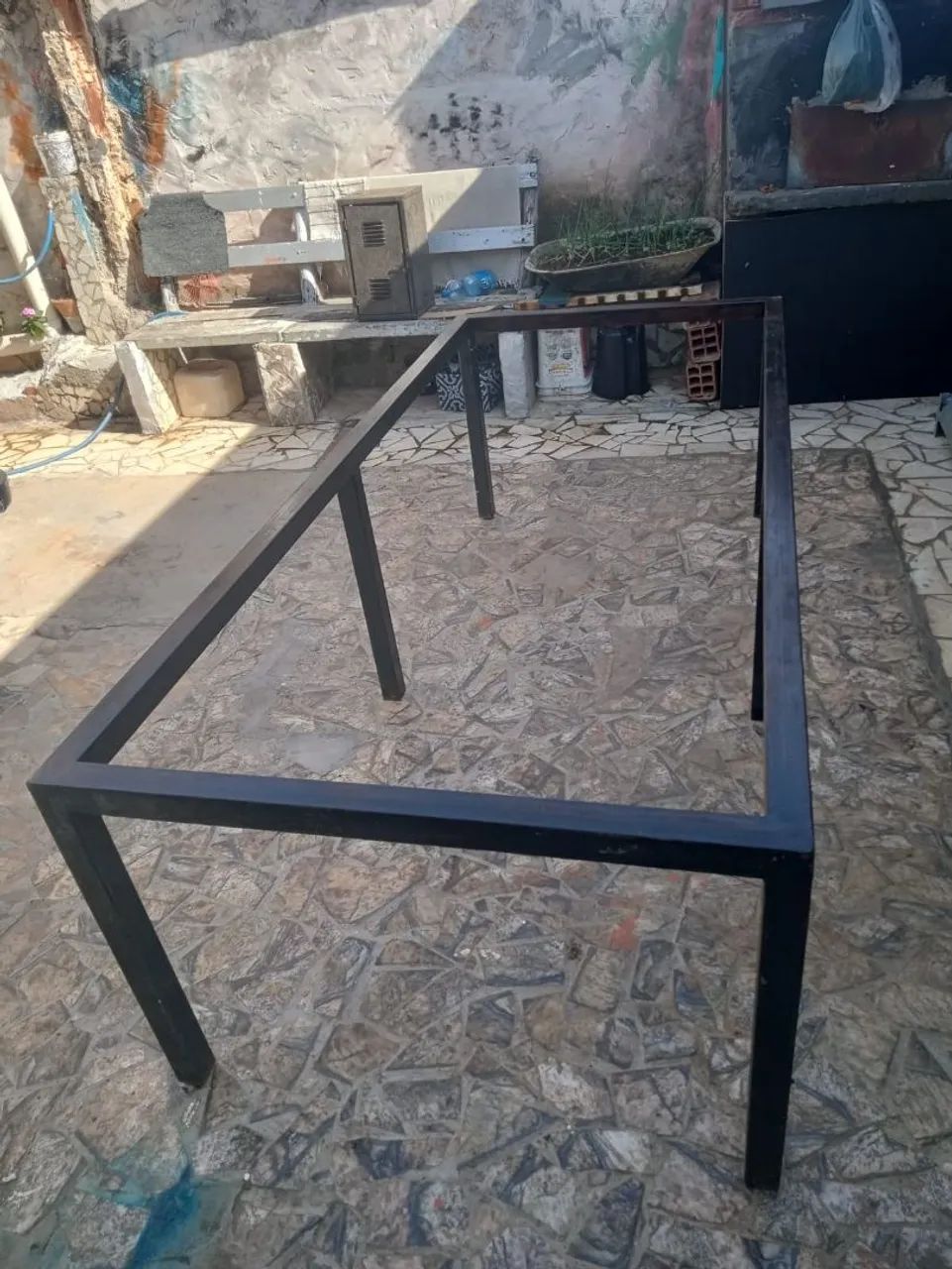 BANCADA DE FERRO GRANDE REFORÇADA  - Foto 3