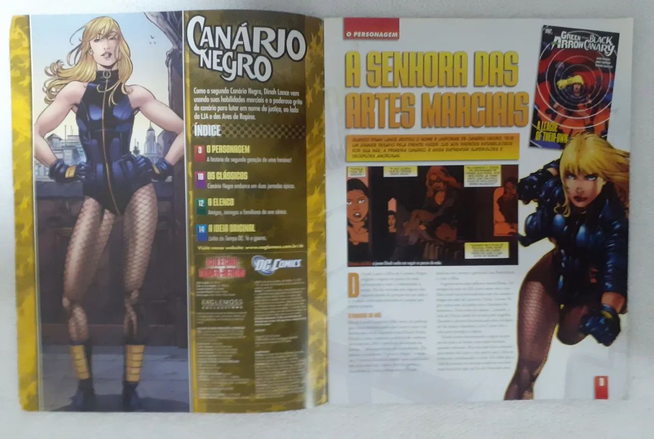 MINIATURA CANARIO NEGRO - DC COMICS EAGLEMOSS - USADA - Foto 4