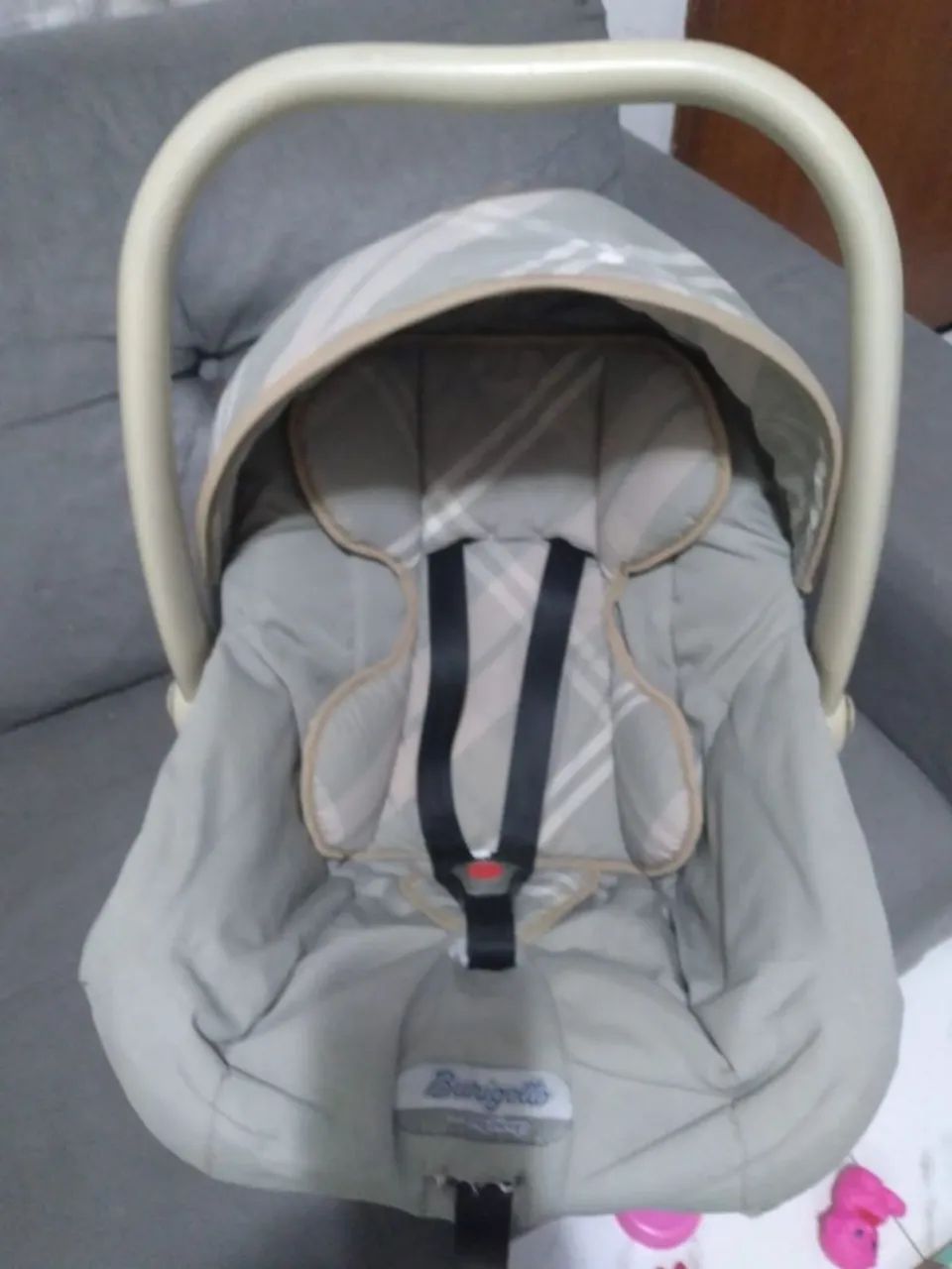 Carrinho de bebê com bebe conforto - Foto 4