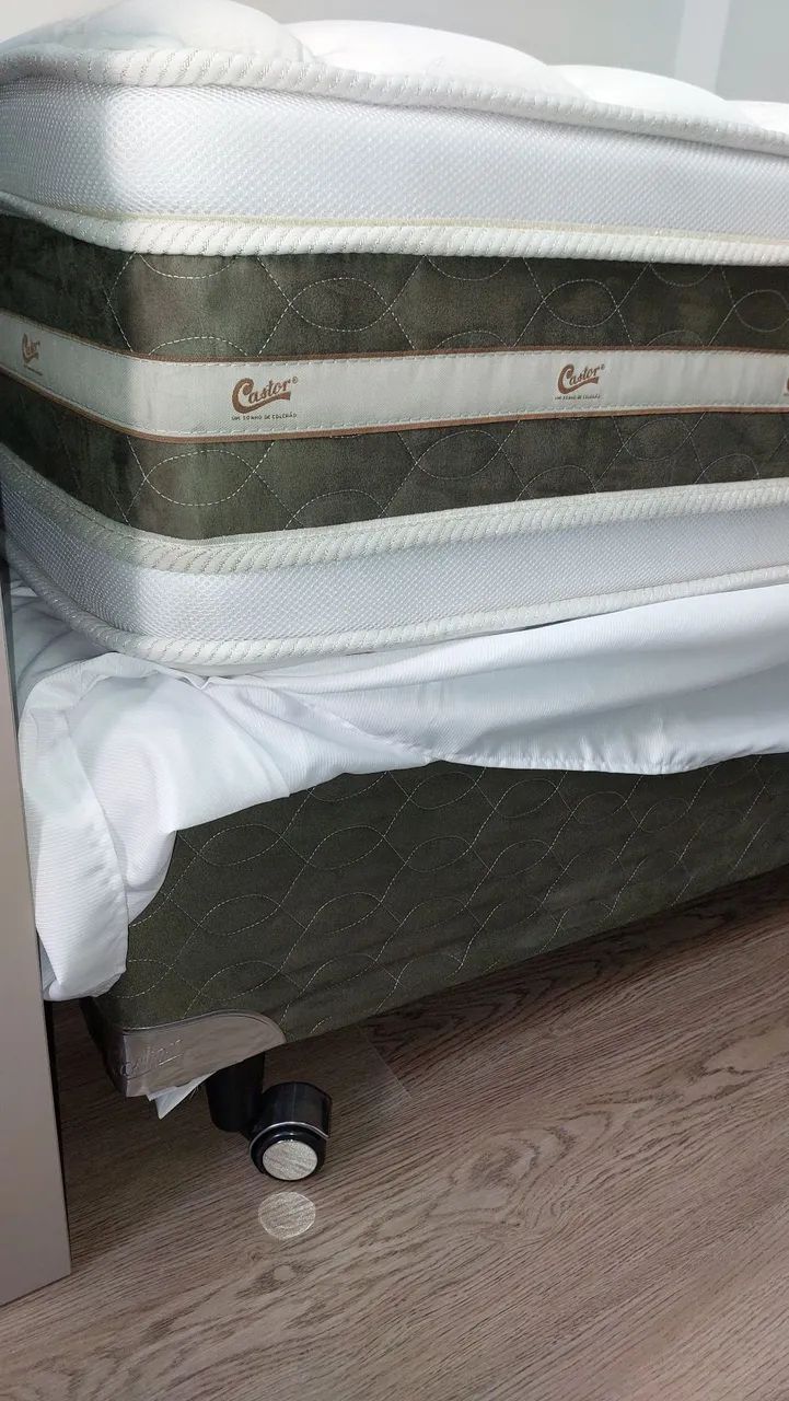 COLCHÃO E CAMA BOXSolteiro KING SIZE 
