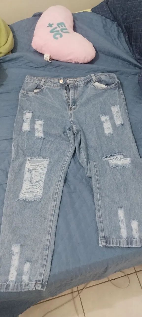 Calça jeans feminina  - Foto 2