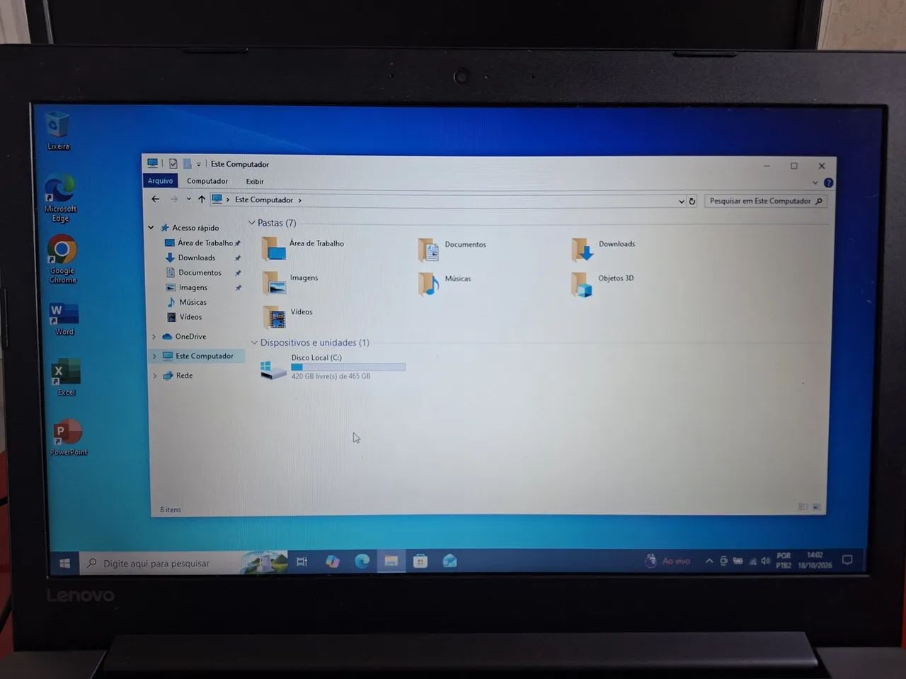 Notebook Lenovo Ideapad 320, leia a descrição - Foto 4