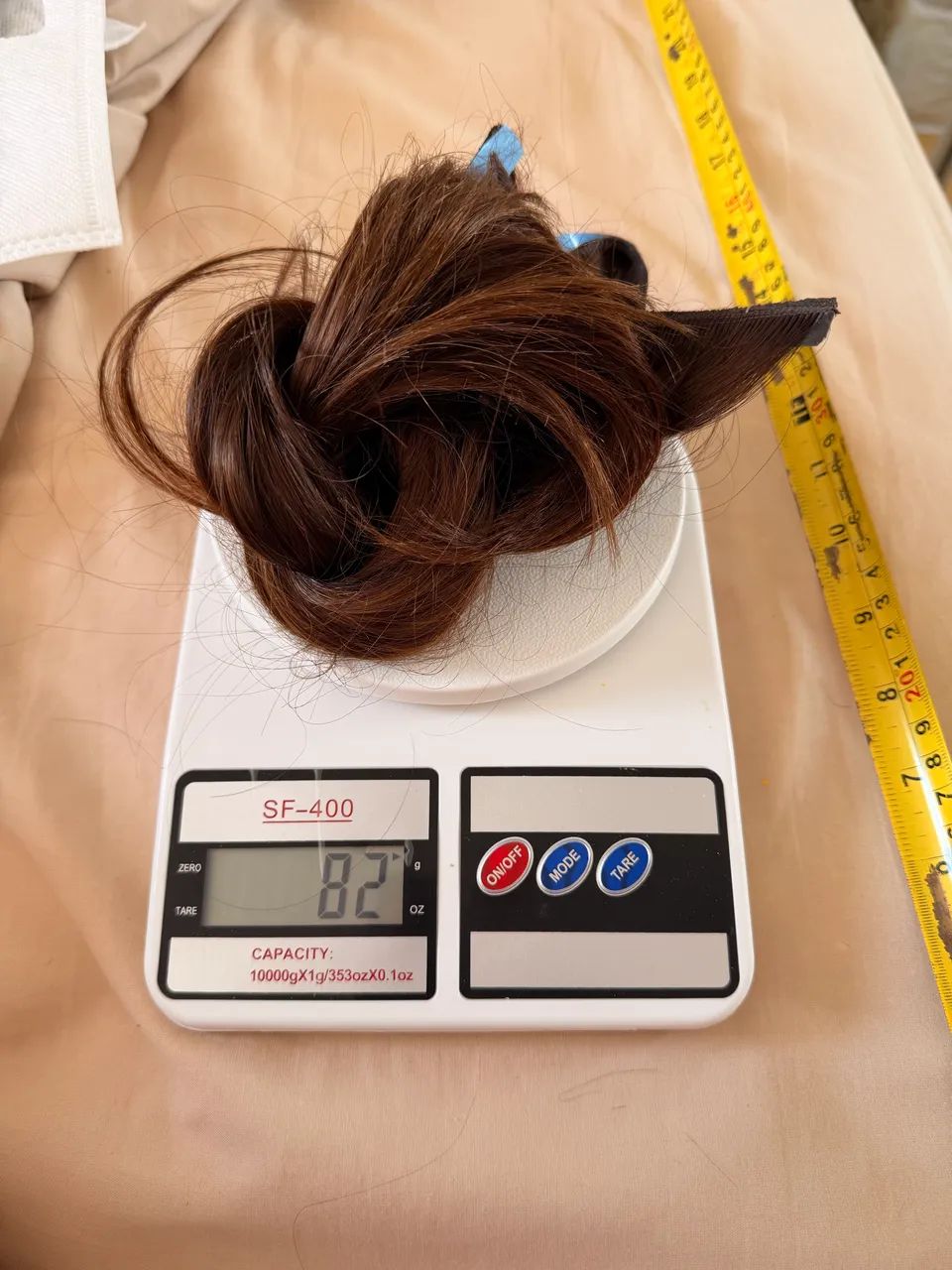 Cabelo humano do Sul de 50 cm na cor castanho  - Foto 3