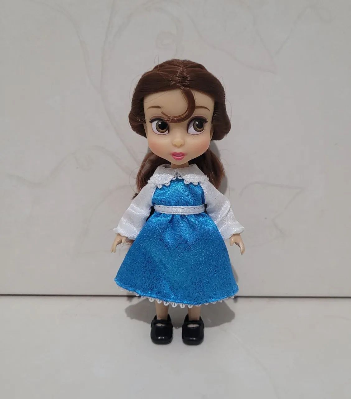 Boneca minianimator Bela original Disney Store 