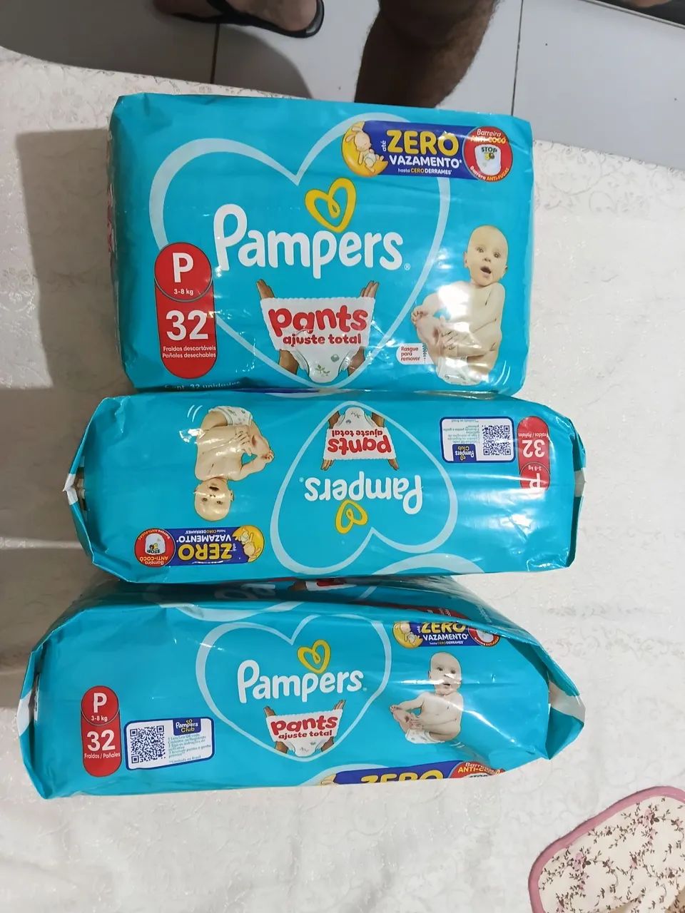 Fralda pampers tam P - Foto 3