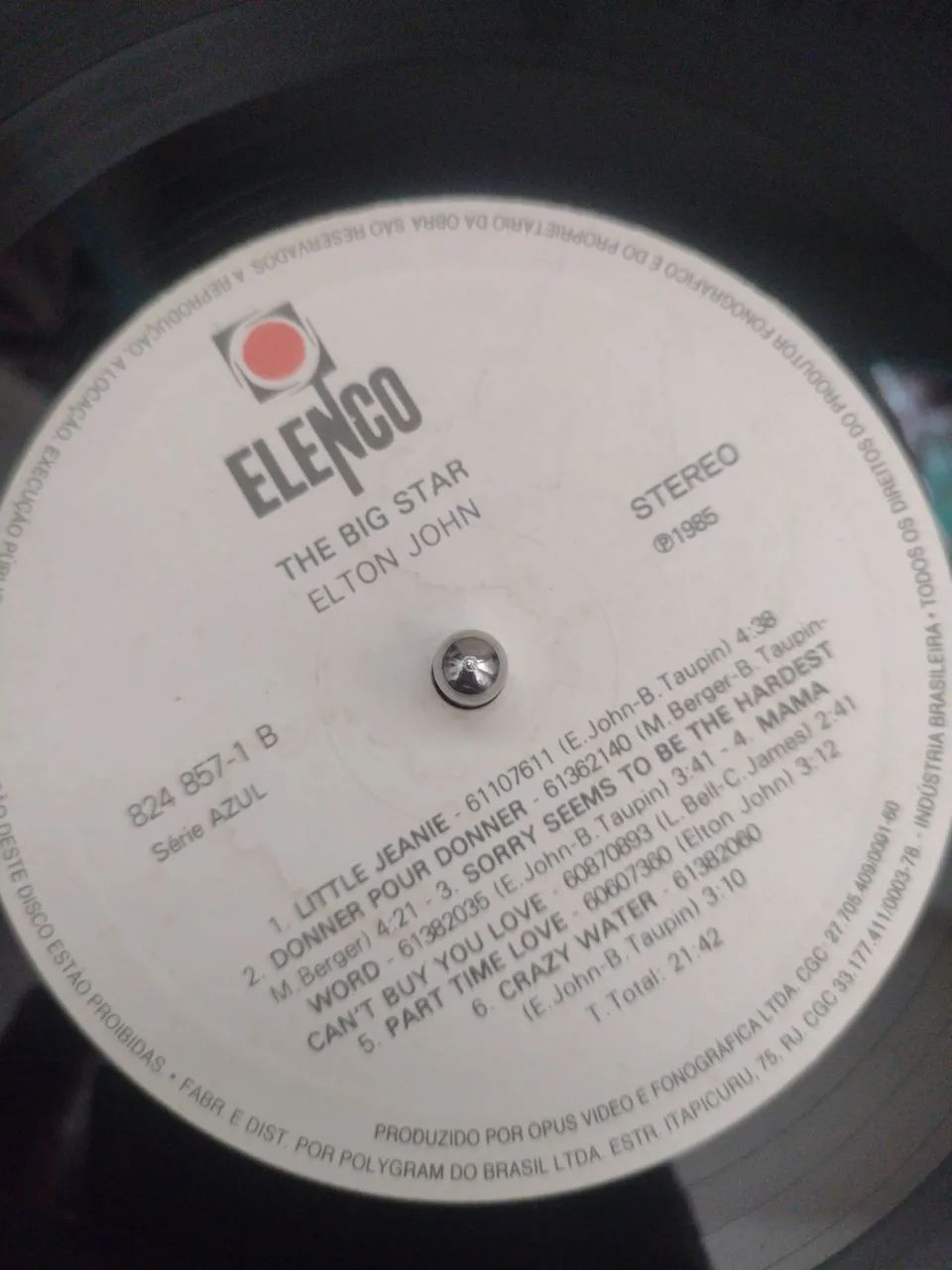 Vinil do Elton John - The big Star  - Foto 4