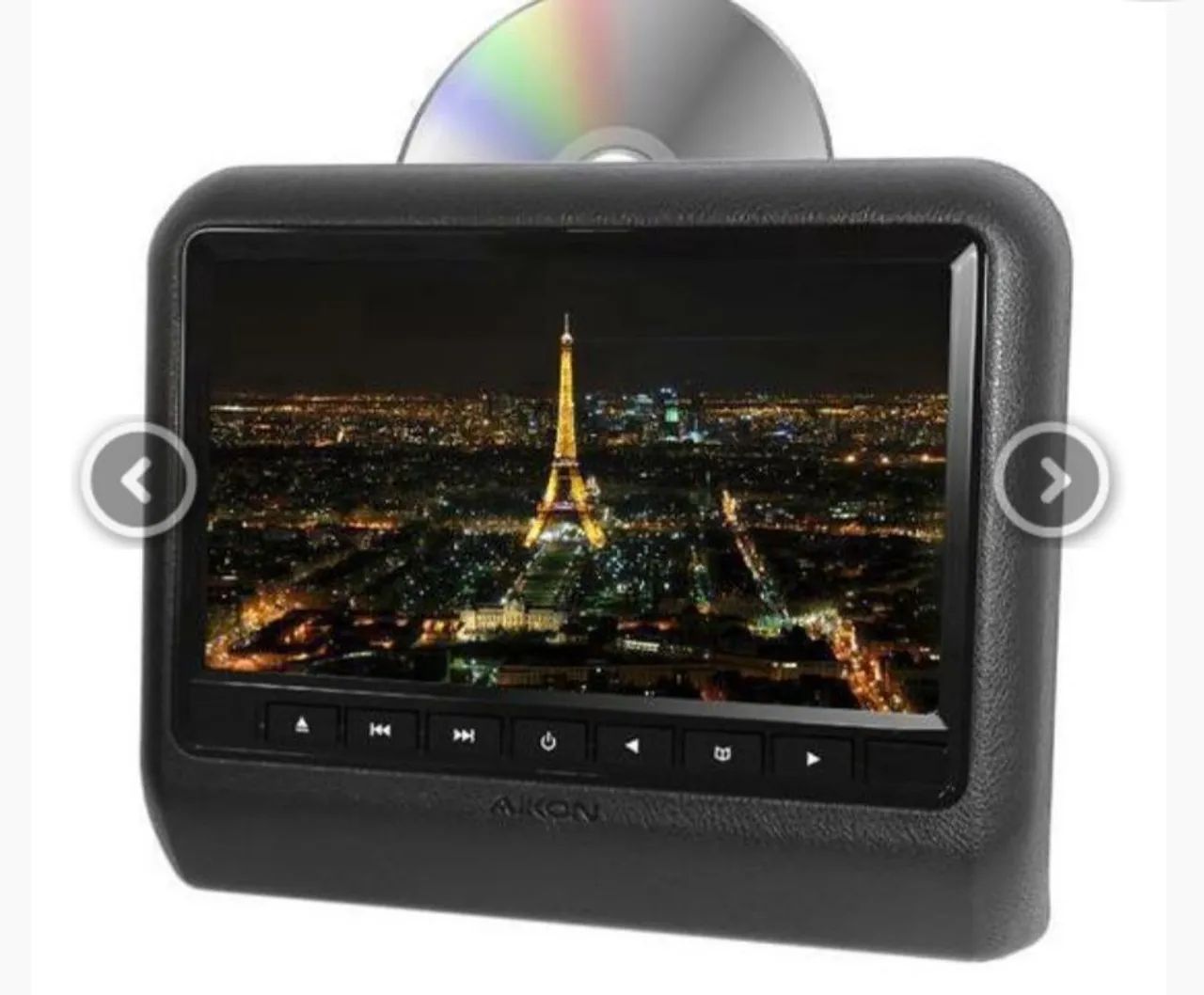 Tela para encosto de carro aikon 9polegadas - Foto 2