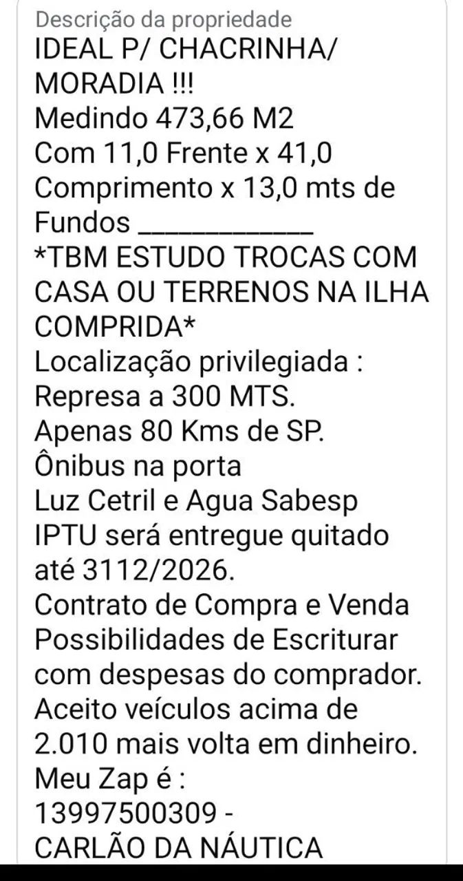 Terreno Lote p/ Chacrinha prox.Represa Ibiúna SP - Foto 2