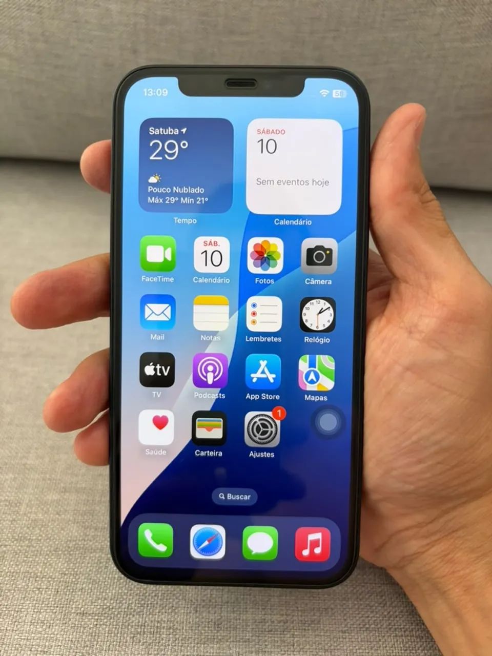 iPhone 12 64GB Preto | Impecável | Caixa + Cabo - Foto 3