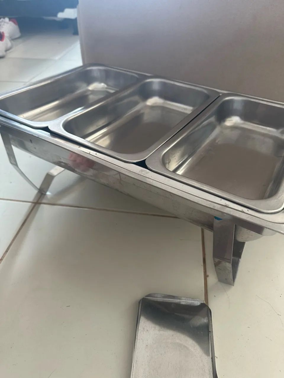 Réchaud com 3 Cubas