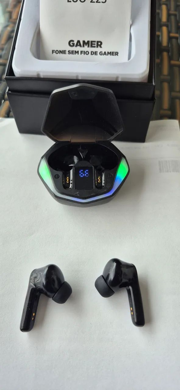 Fone gamer sem fio - Foto 2