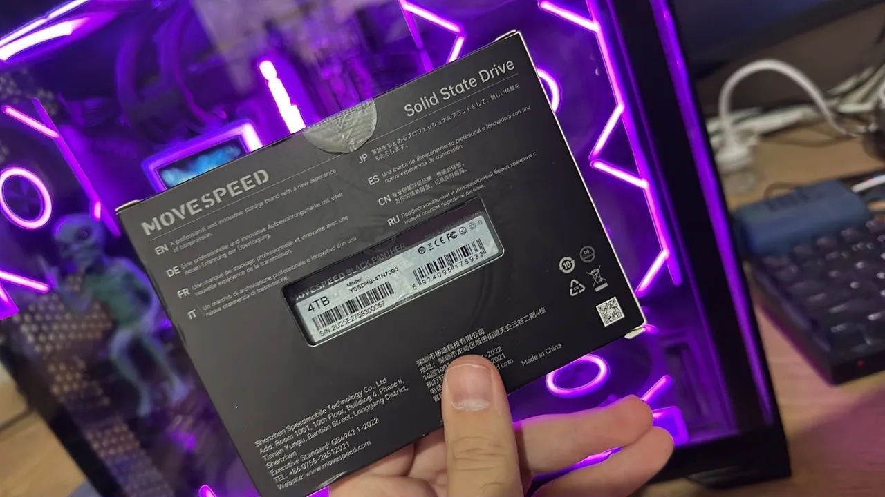 ssd movespeed 4 tb 7450mbs - Foto 2
