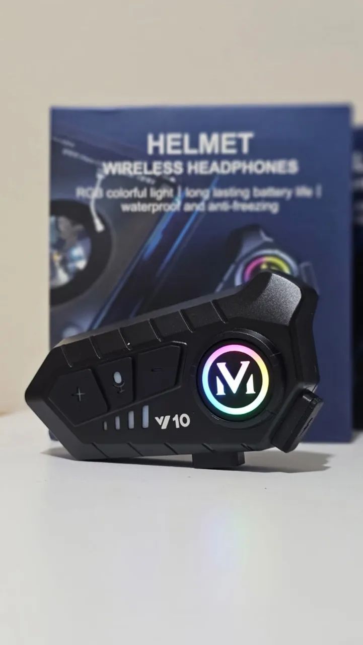 Intercomunicador para Capacete V10 Wireless - Foto 3