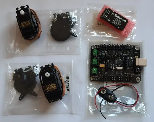 Controle até 32 servos com DF-USBSSC32 (compatível com Arduino)