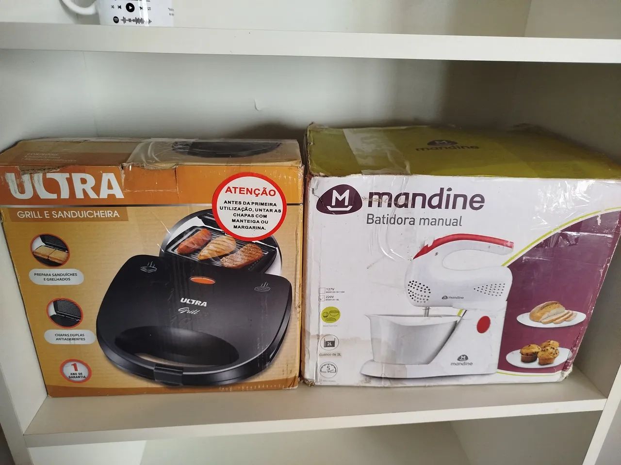 Batedeira e grill