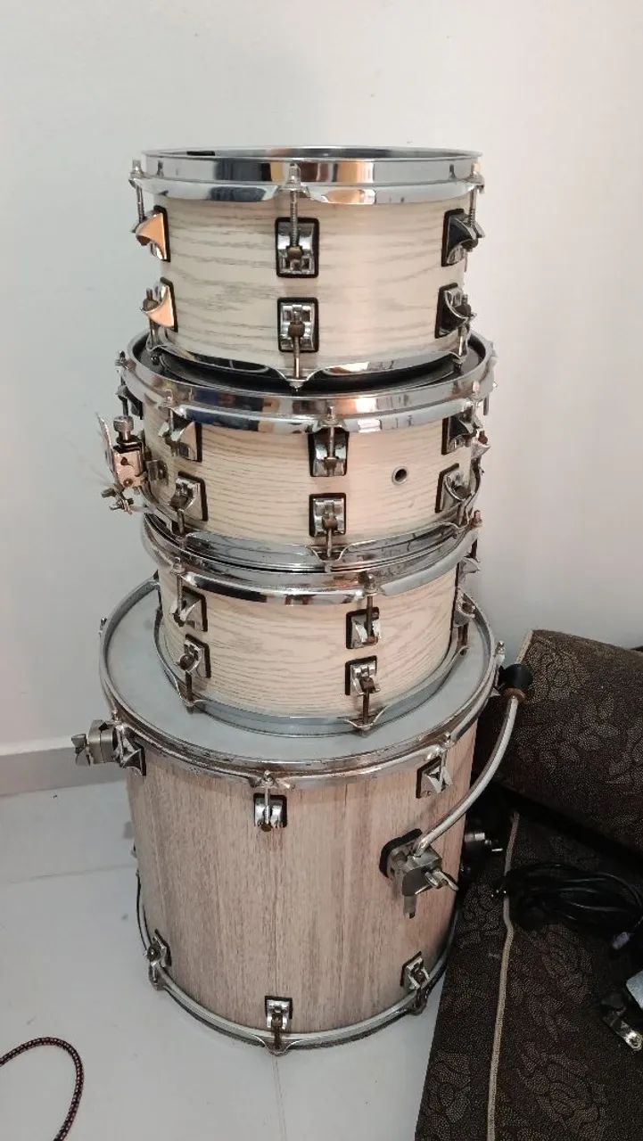 Bateria Odery Café kit (modificada) - Foto 2