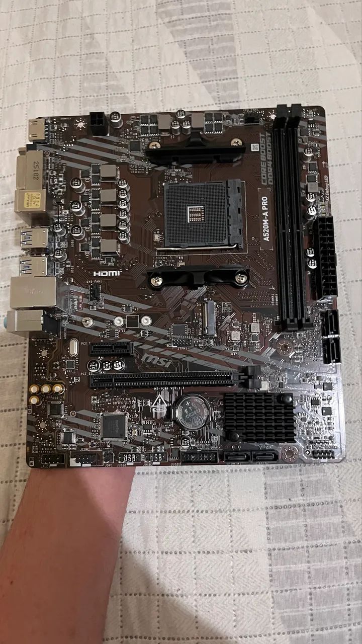 Placa mãe a520m-a pro