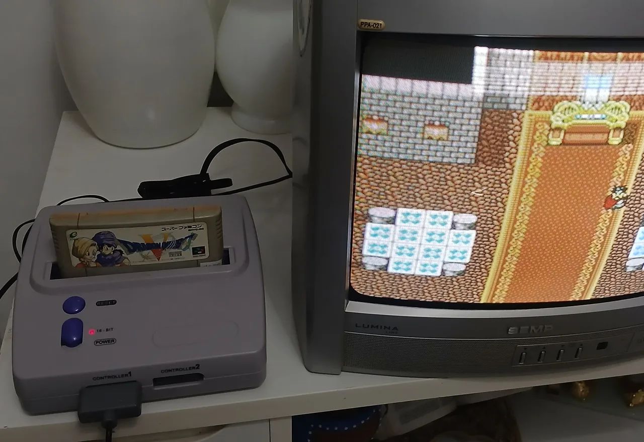 Clone Super Nintendo Baby. Com jogo Original  - Foto 2