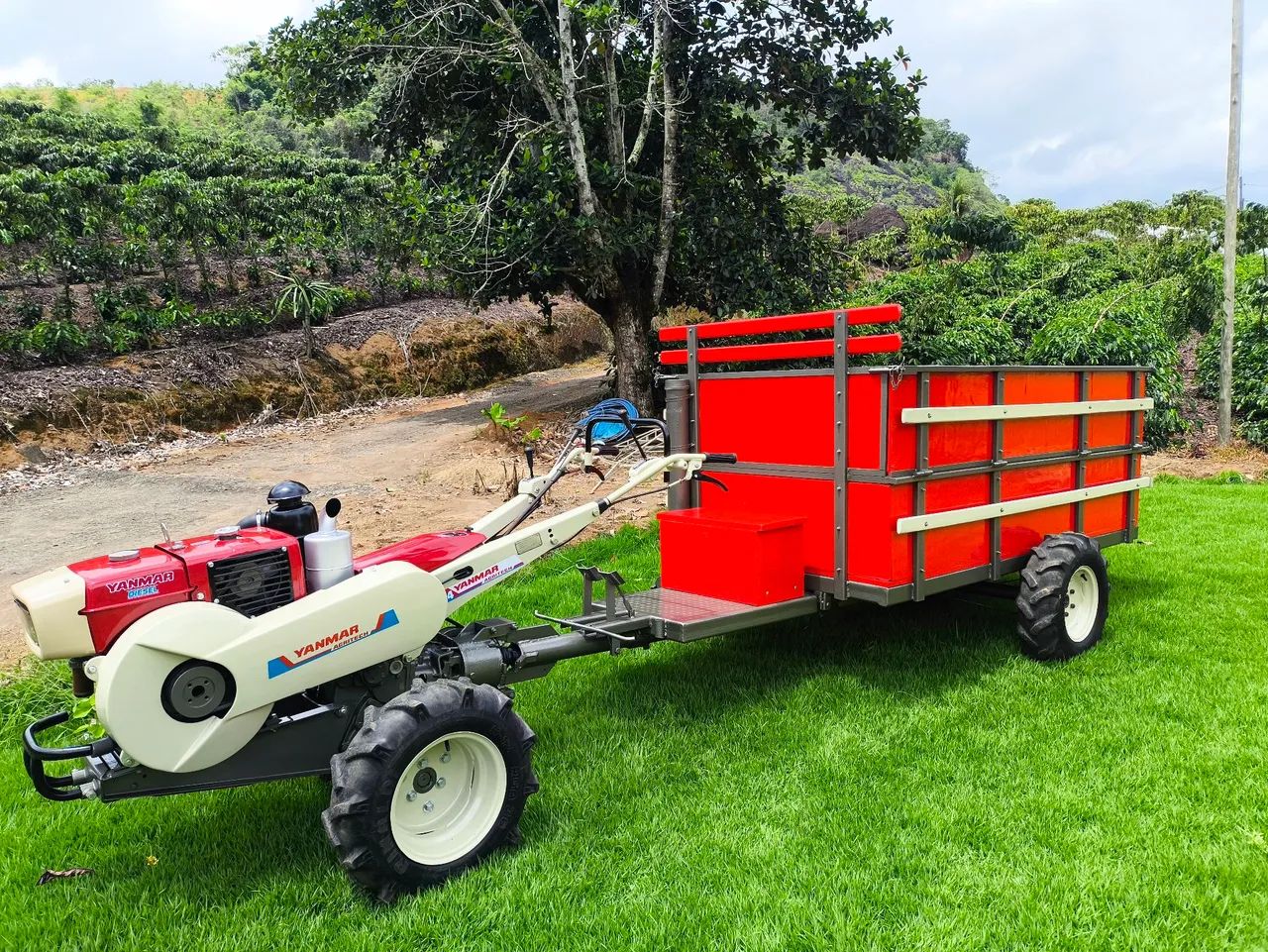 Micro Trator yanmar tc14 Tobata  - Foto 3