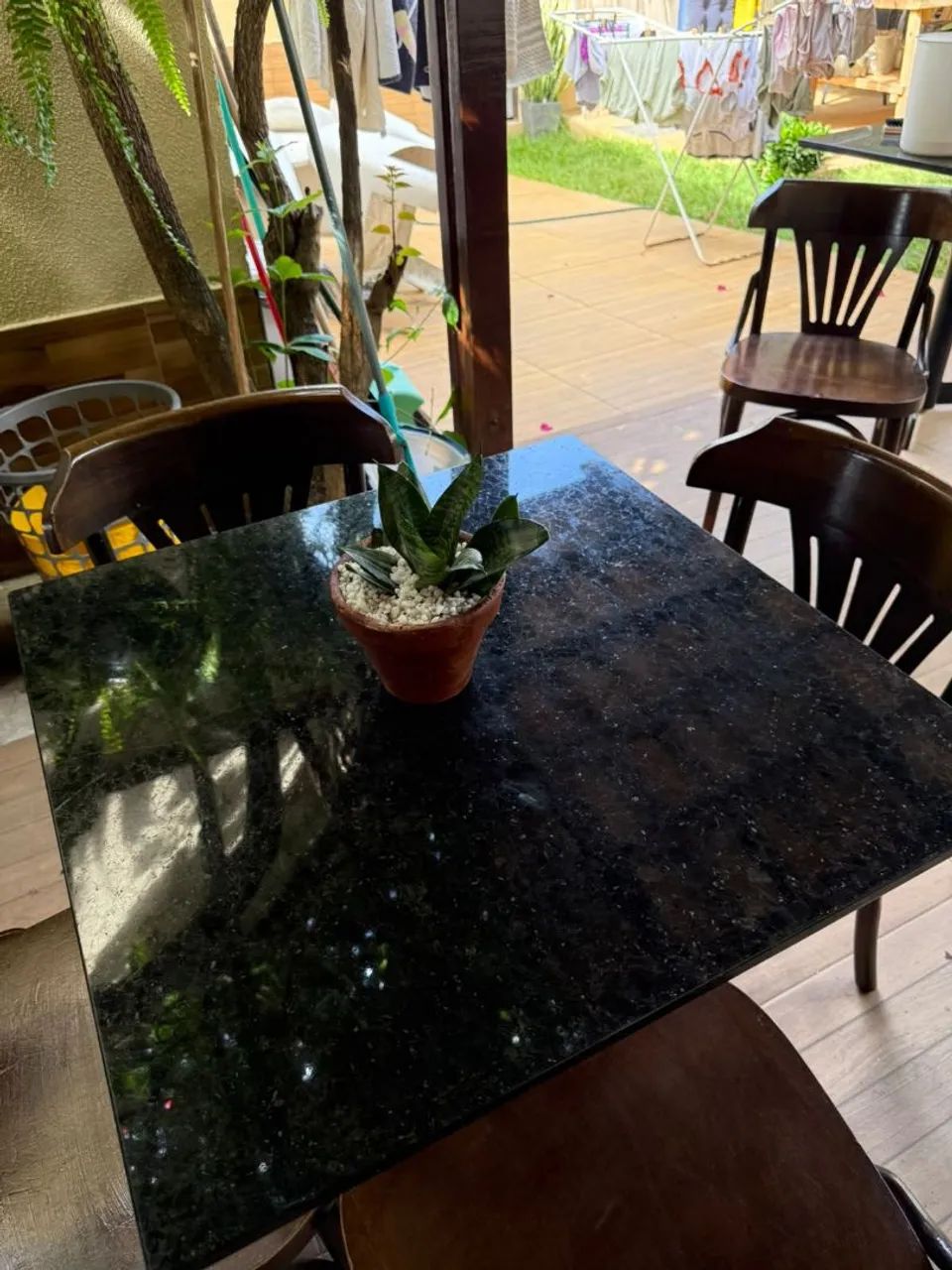 Conjunto de mesa e cadeira  - Foto 2