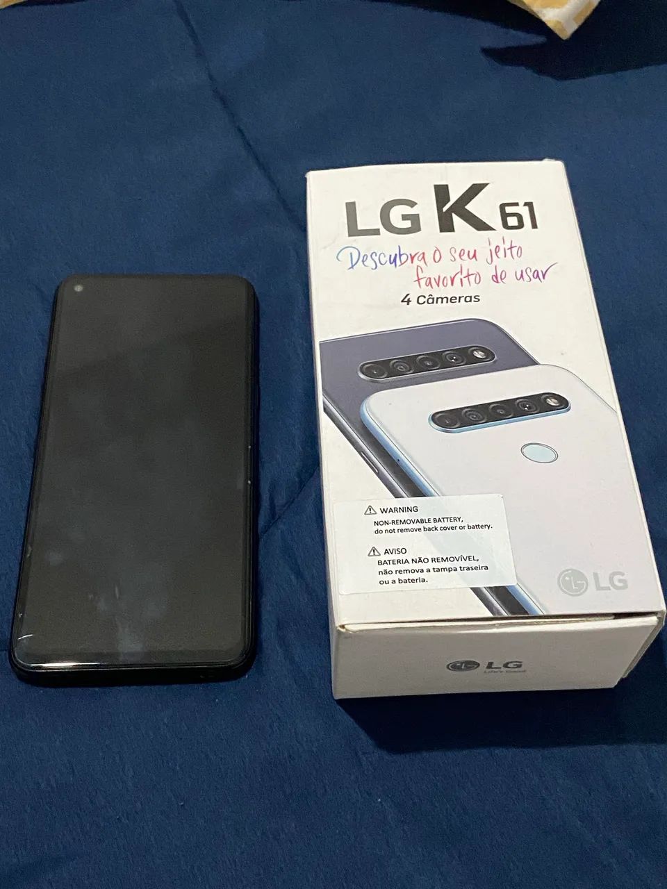  LG K61 em bom estado  - Foto 3