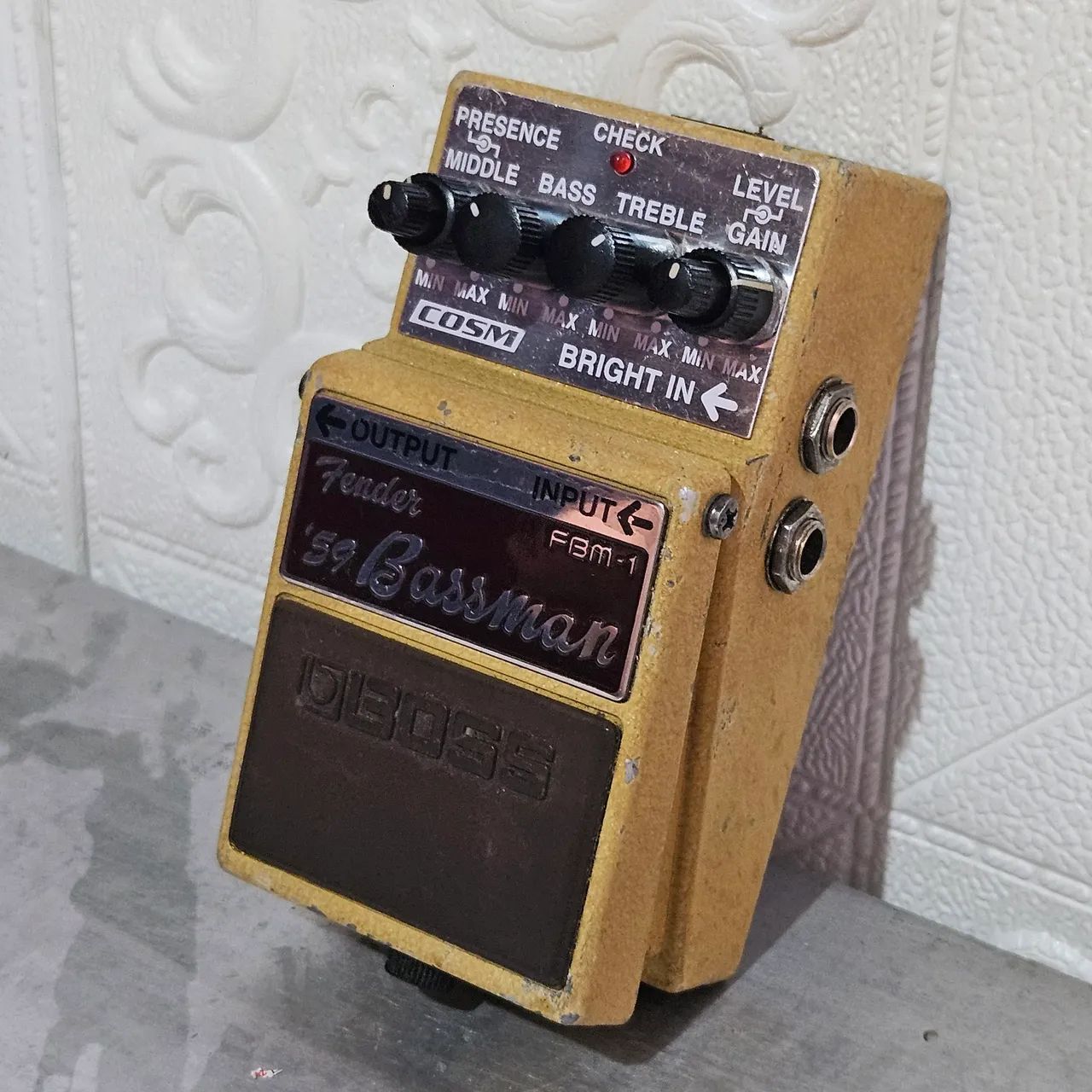 Pedal Boss Fbm-1 Fender 59 Bassman - Instrumentos musicais
