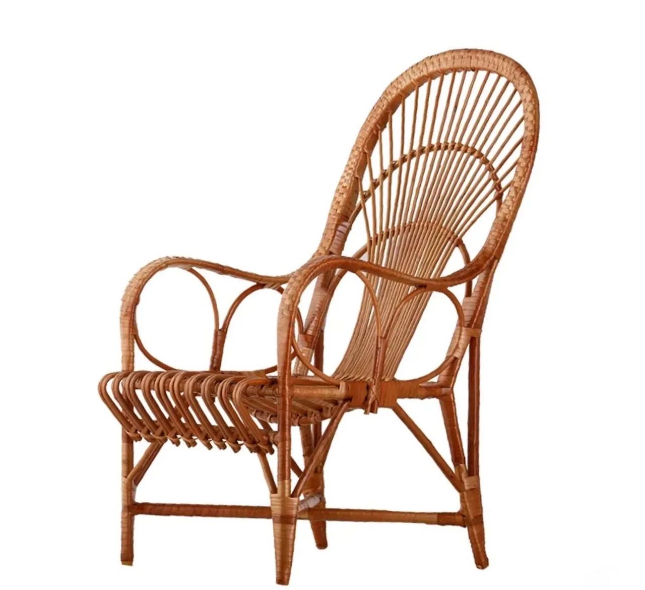 Cadeira de Vime Modelo Pavão