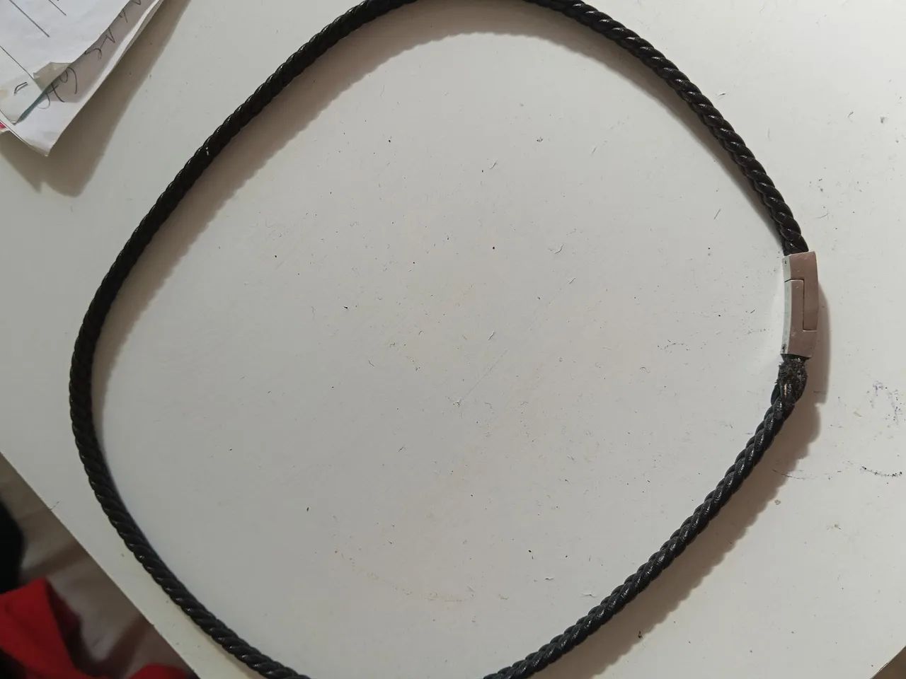 Cordão de couro Bulgari  - Foto 2